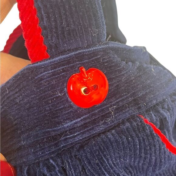 Vintage 90s back to school Apple two piece shirt and skirt size 2t - Picture 2 of 7